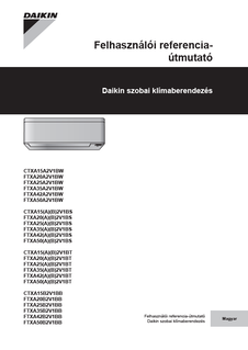 FTXA-BS, FTXA-BB, FTXA-BT, CTXA-BS, CTXA-BB, CTXA-BT_4PHU518786-1E_2019_06_User reference guide_Hungarian download